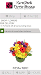 Mobile Screenshot of kernparkportlandflowers.com